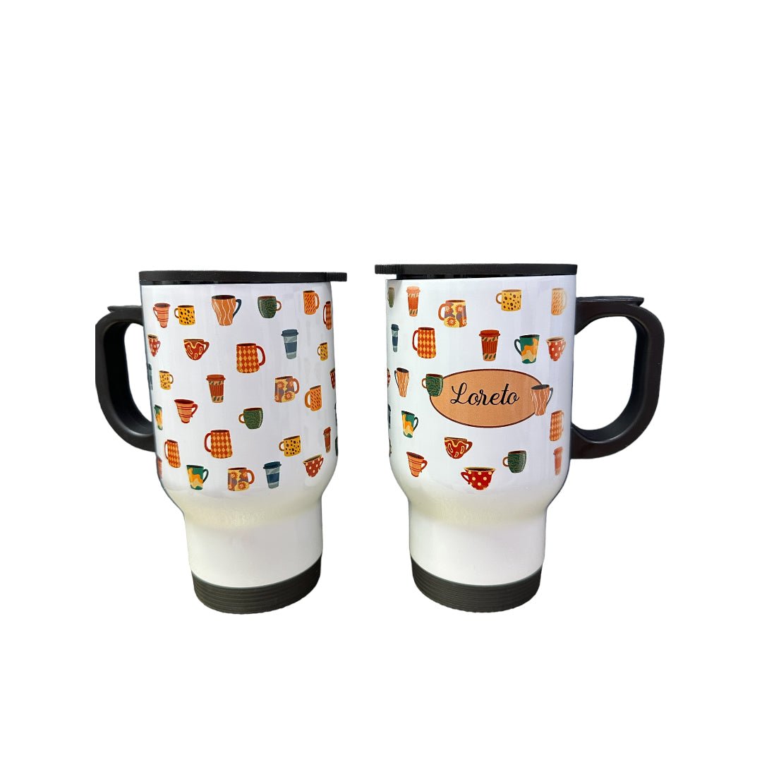 ASA 29095690 Muga Xmas Henkelbecher, Porzellan, 1 Stück (1er Pack