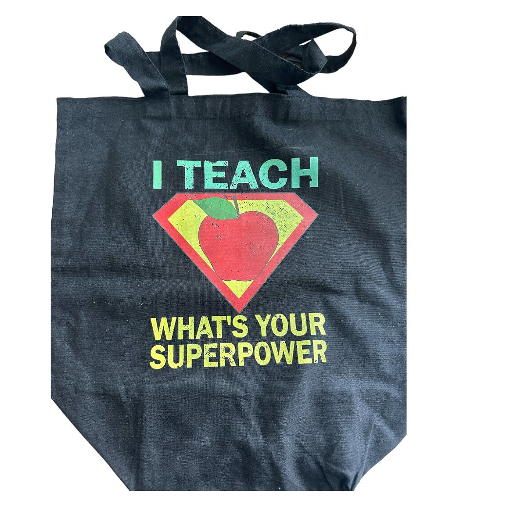 Bolsa Algodón I Teach