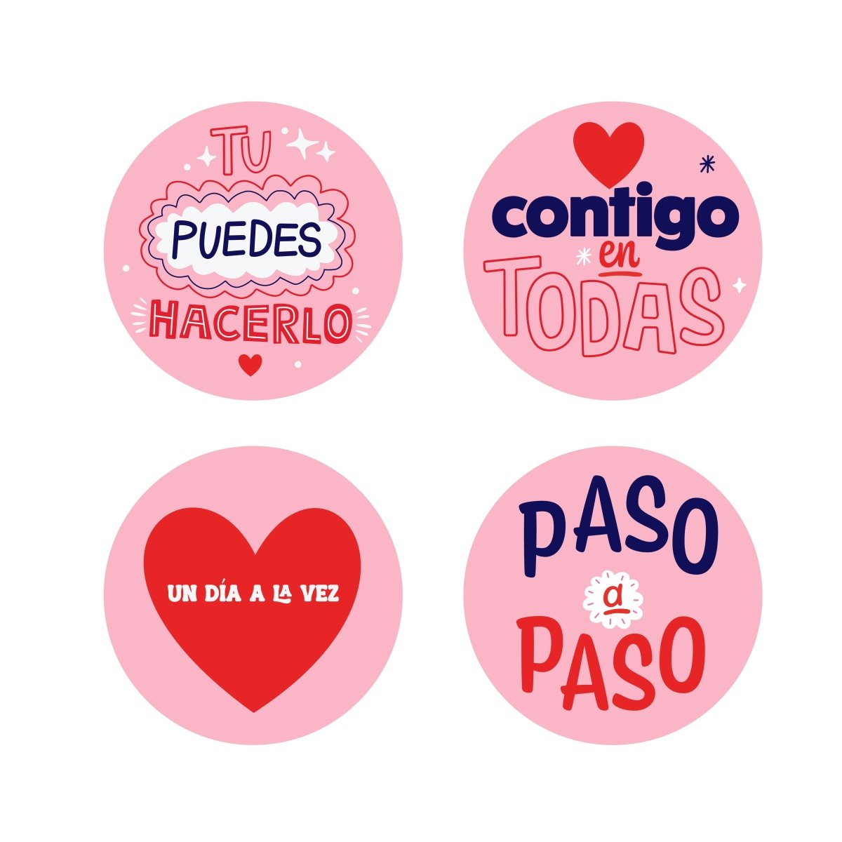 Set Posavasos Un Día a la Vez