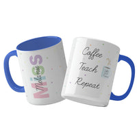 Tazón Coffee Teach Repeat