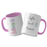 Tazón Coffee Teach Repeat