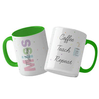 Tazón Coffee Teach Repeat