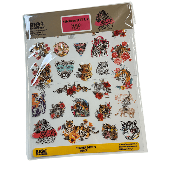 Stickers DTF UV FIERCE