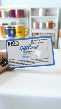 Tarjeta o Credencial PVC impresa