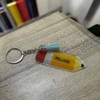 Llavero Lápiz Profesora