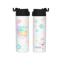 Mug Térmico Viajes Blanco