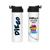 Mug Térmico Viajes Blanco