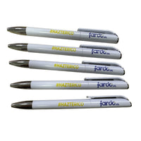 Bolígrafo Personalizado Base Blanca
