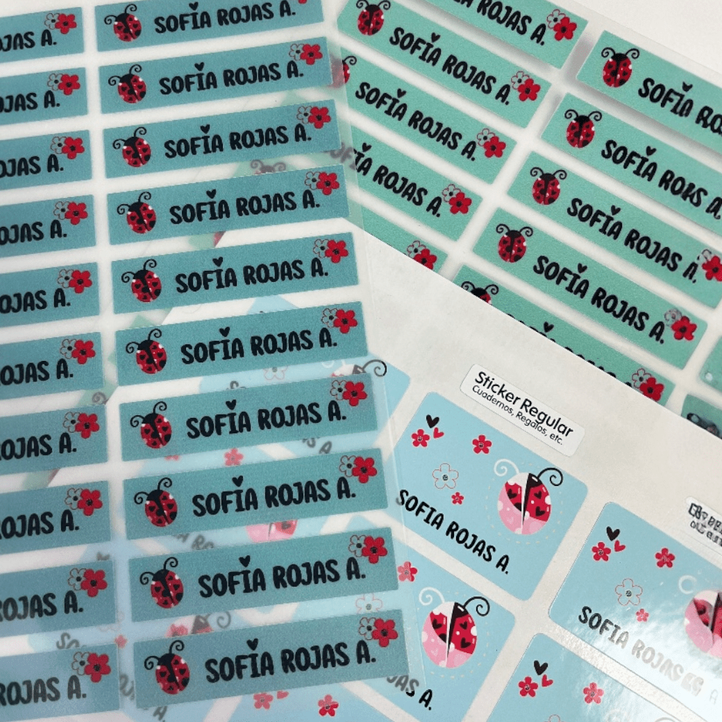 Set Premium Stickers Escolares