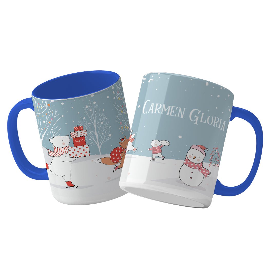 Tazón Navidad Patinaje