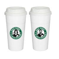 Vaso tipo Starbucks Día del Profesor