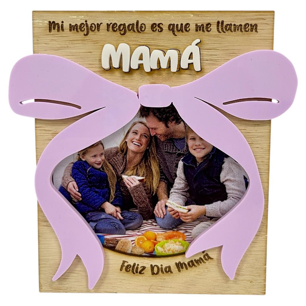 Foto en Madera con Cinta