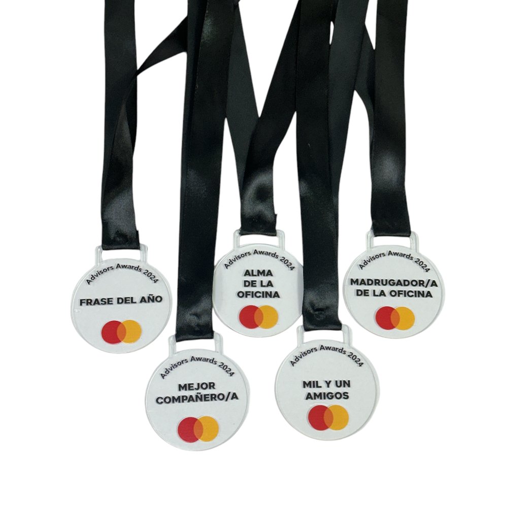 Medalla Personalizable Acrílico
