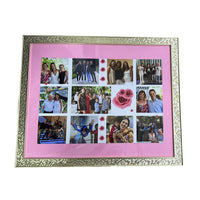Cuadro Collage Dorado