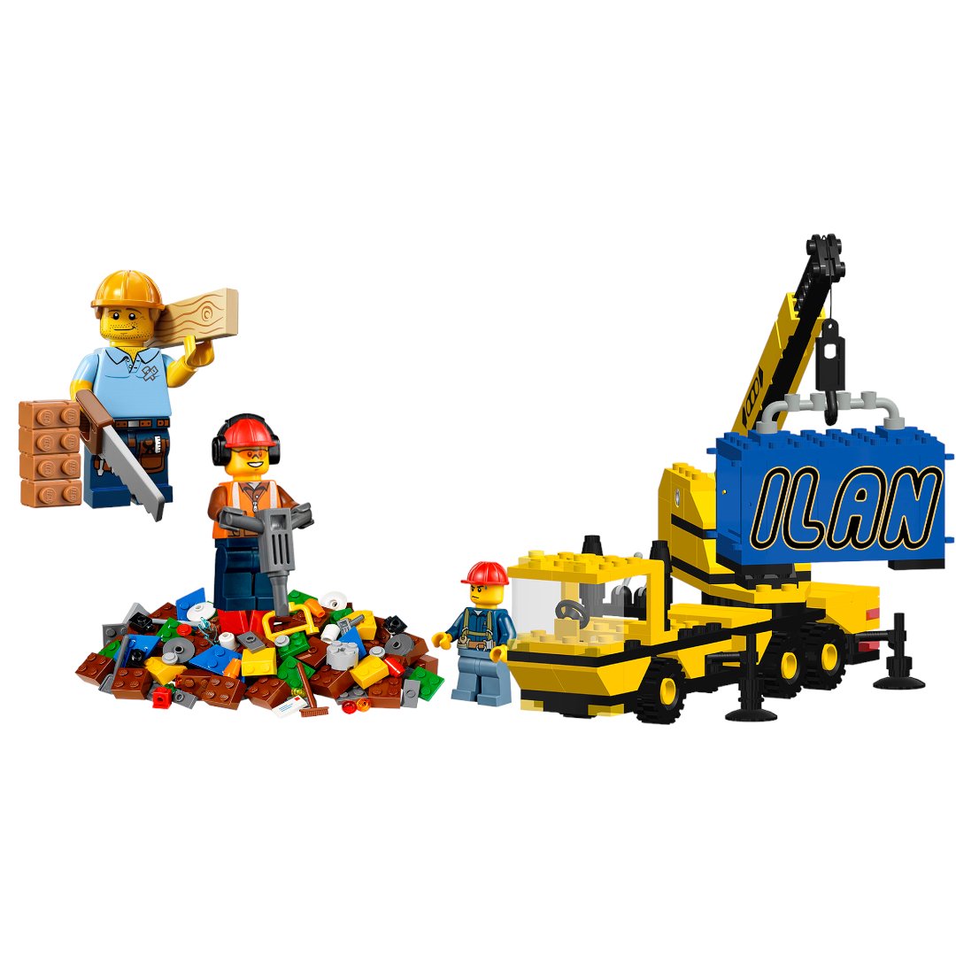 Botella Lego