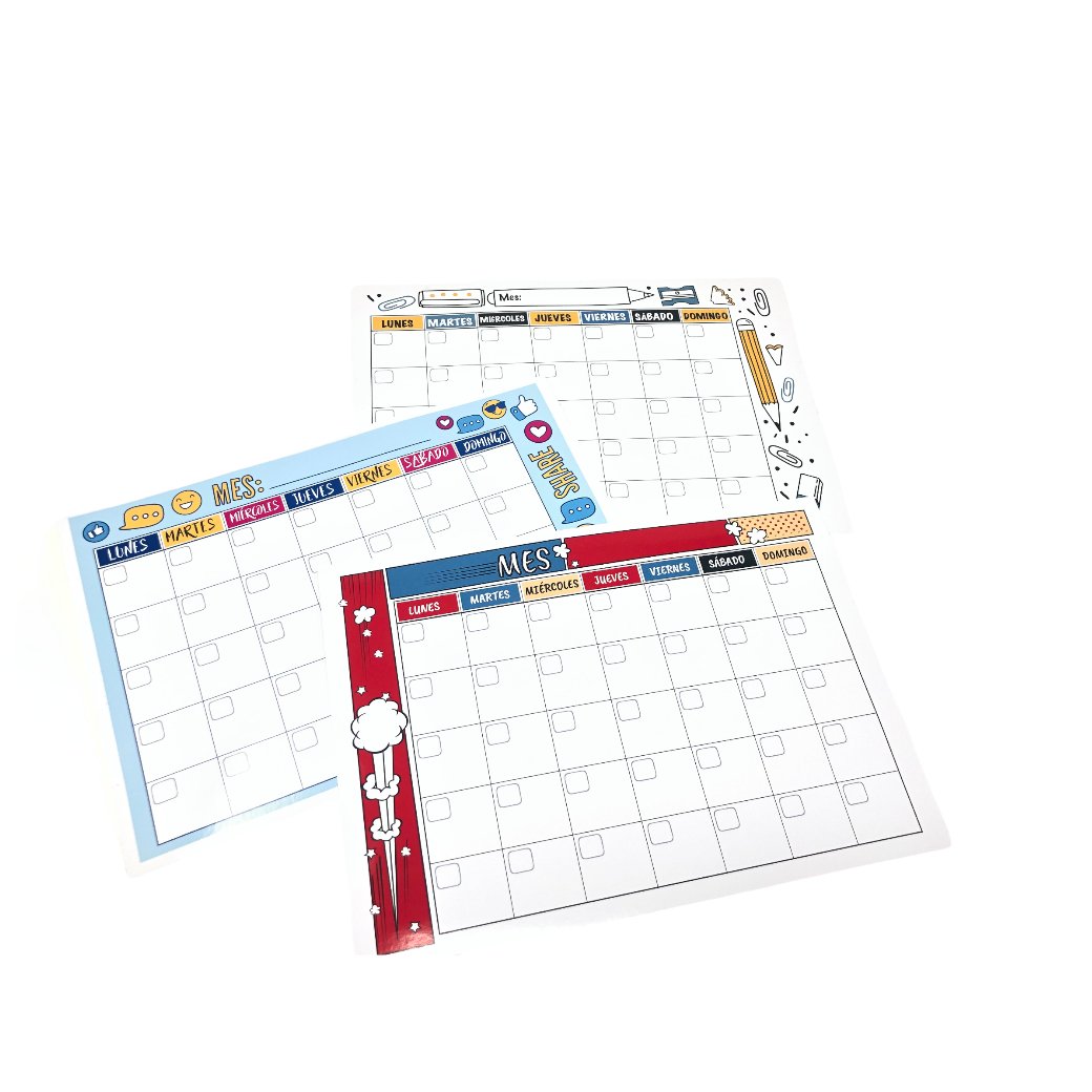 Pack Planner Calendario