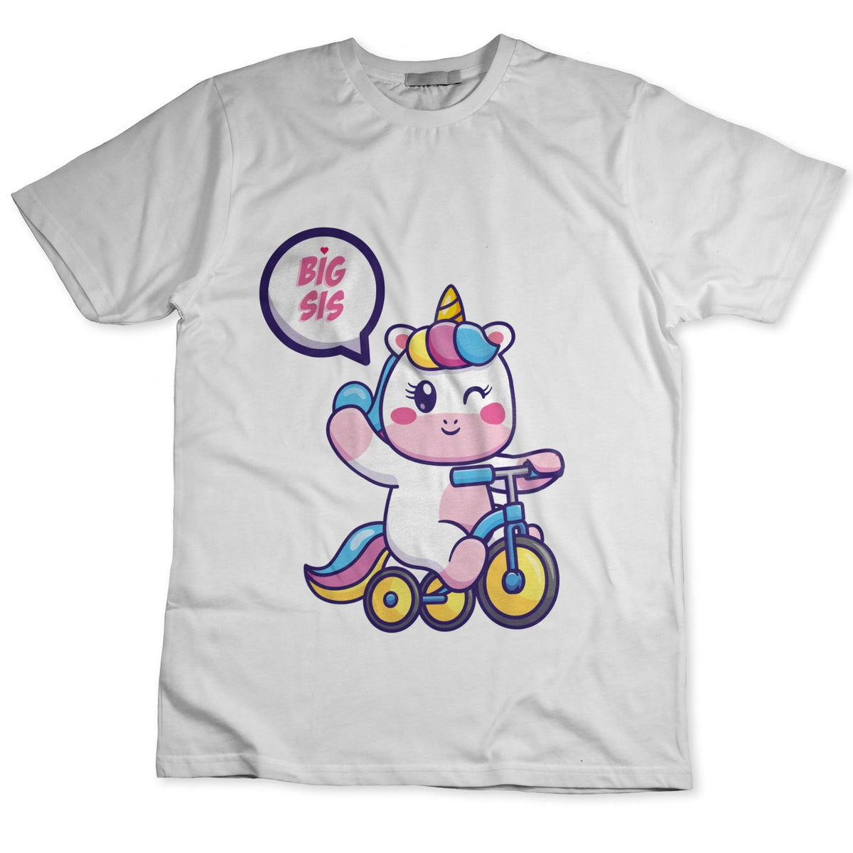 Polera Big Sis Unicornio