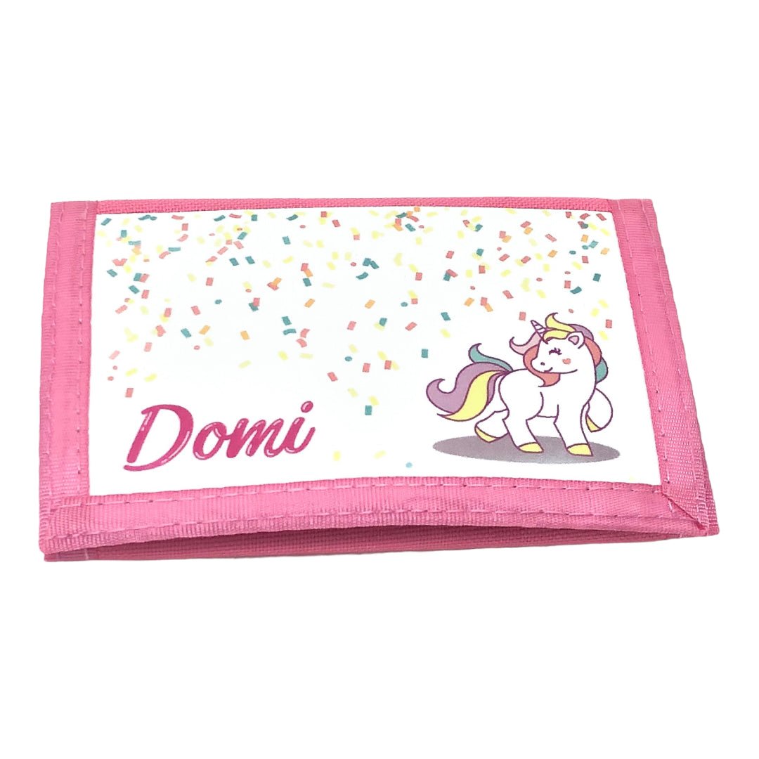 Billetera Personalizada Unicornio