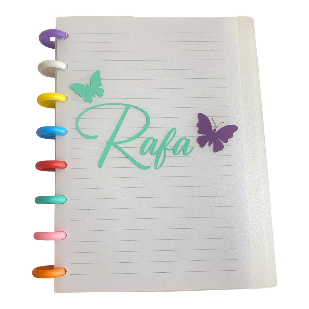 Cuaderno Colores Personalizado