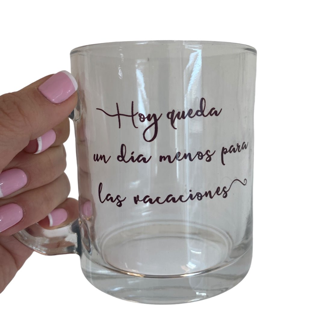 Taza Vidrio Personalizada