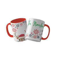 Tazón Reno Navidad